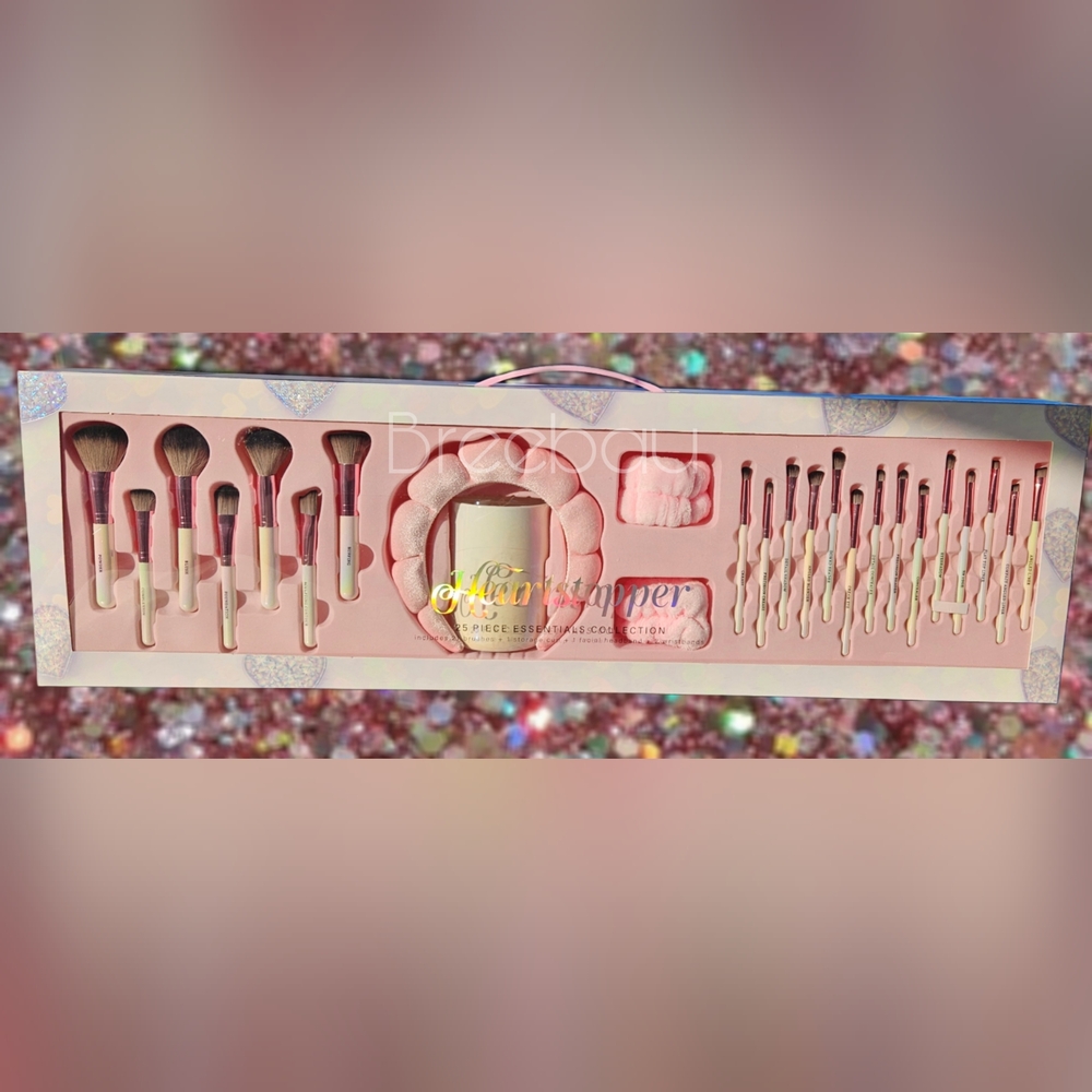 ✨️ Glitz & Glam makeup brushes (25pcs set) ✨️